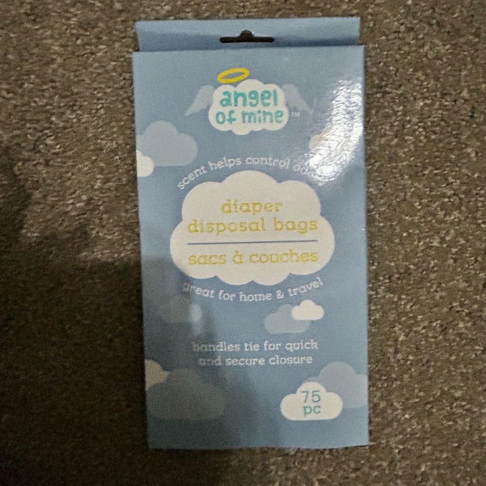 Angel of Mine Diaper Disposal Bags - Light Blue Pack